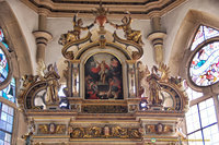Upper altar