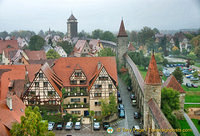 Rothenburg's fortification wall