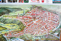 Map of Rothenburg Wall