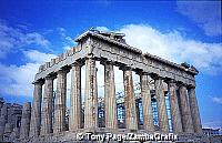 The Parthenon - dedicated to Goddess Athena