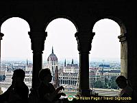 View of Hungarian Parliament Building from Fisherman's Bastion