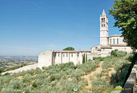 View of Basilica di Santa Chiara