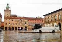 Bologna Town Hall in the Palazzo d'Accursio o Comunale