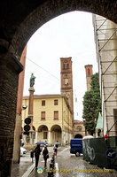 View through the Torresotto Porta Nuova