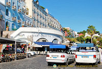 Piazzale Vittoria at Capri harbour front