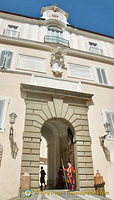 Palazzo Pontificio entrance 