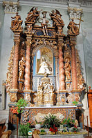 Altar-piece with the Virgin Mary flanked by Saints Filippo and Giacomo