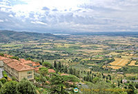 A typical Tuscan scenery