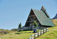 A little chapel at Passo Giau