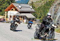 The Dolomites is popular with bike riders
