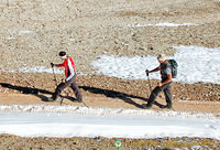 Walkers in the Dolomites