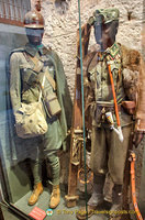 The museum has a collection of what wore during the war