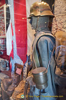 Soldier's gear during the Dolomites war