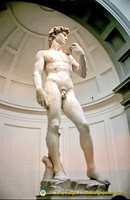David is a popular art subject in Florence