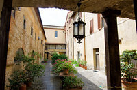 Courtyard of the Scuola del Cuoio