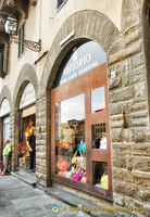 Leather shop in Florence
