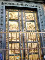 Ghiberti's bronze Baptistry door