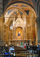 The altar of Orsanmichele