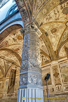 Vasari's Courtyard ceiling