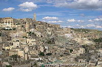 The Sassi (cave) district of Matera