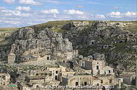 It is divided into a bustling upper district and the quieter lower Sassi district