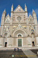Orvieto Duomo's facade