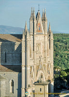 View of the Duomo's facade from Torre del Moro