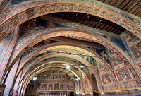 The Sala dei Notari with its frescoes by local artists