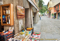 Shopping street in Portofino