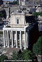 The Temple of Antoninus and Faustina