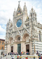 West facade of Siena Cattedrale