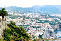 View of Sorrento town