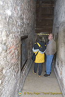 Passageway to Casanova's cell