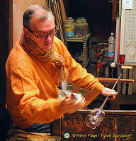Murano glass demonstration