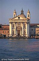 The Baroque facade of San Stae