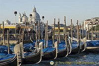 Gondolas near Piazza San Marco