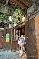 Entrance to the Taverna Del Campiello Remer