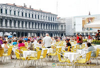 Caffè Lavena on Piazza San Marco