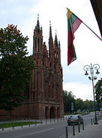 St Anne's Church (Sv Onos baznycia)
[Vilnius - Lithuania]
