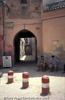 Archway to the Marrakesh souk