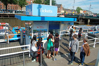 Canal cruise ticket booth
