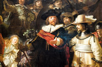 The Night Watch is renowned for its size, the use of light and shadow and the perception of motion