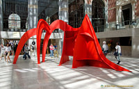 Jerusalem Stabile sculpture by Alexander Calder