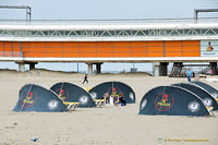 Scheveningen beach tents