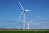Wind turbines in Zeeland