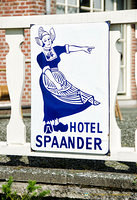 Hotel Spaander signage
