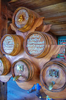 Barrels of spices