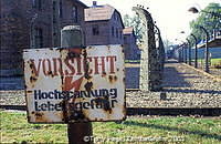 Auschwitz and Berkenau concentration camps, Oswiecim, Poland