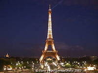 Paris' most famous landmark - The Eiffel Tower