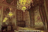 The Queen's Apartment consists of four rooms. It was occupied by each queen in succession, the last being Marie-Antoinette